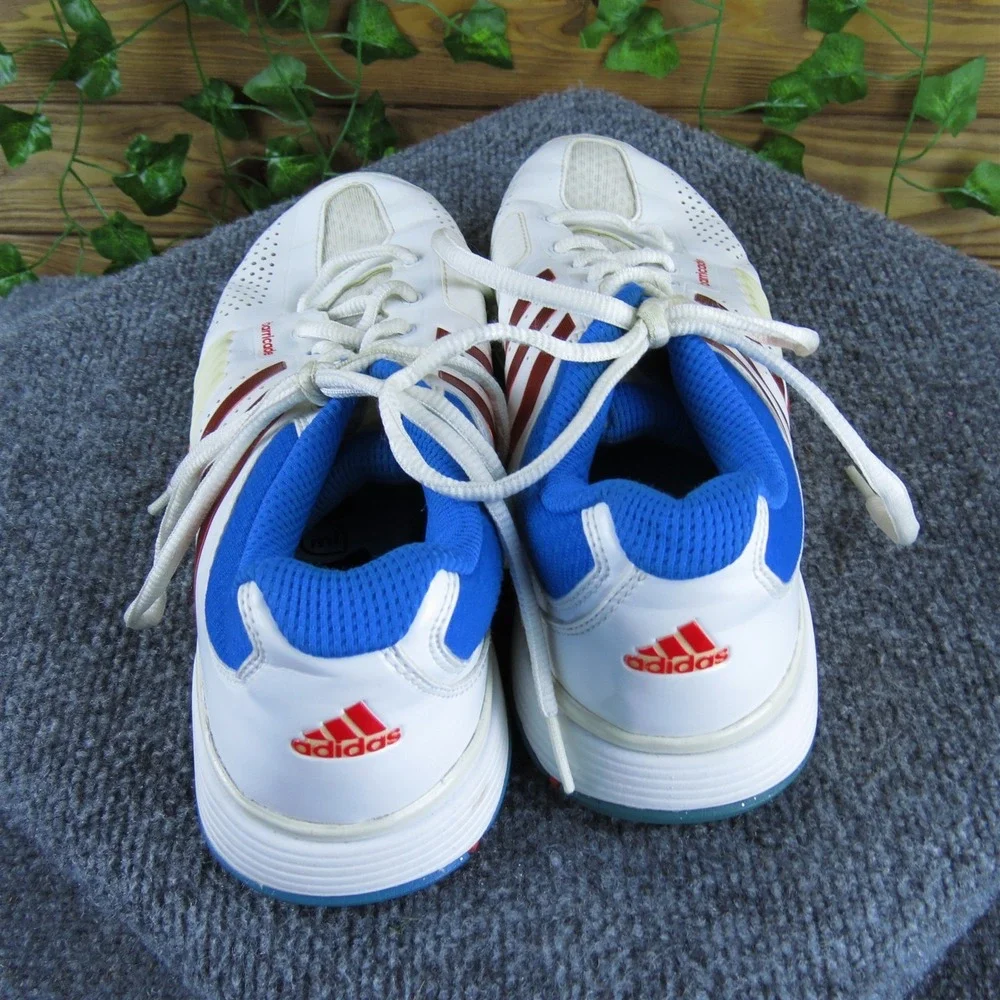 adidas Women Barricade Sneaker‎ White Synthetic Sz 8 Medium  Used 2025